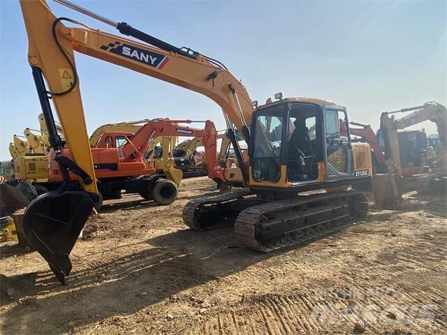 Sany SY135C Wheeled excavators