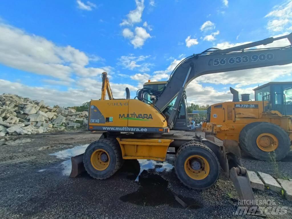 Volvo EW 140 Wheeled excavators