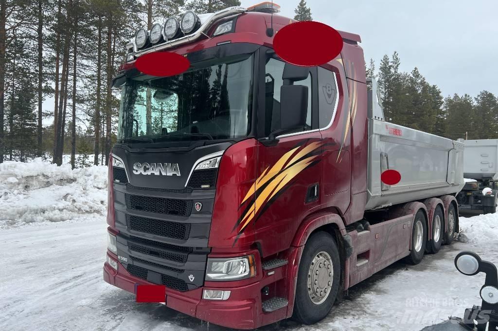 Scania R 590 Tipper trucks
