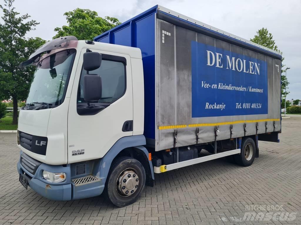 DAF LF 45.180 5.3m Curtain sider trucks