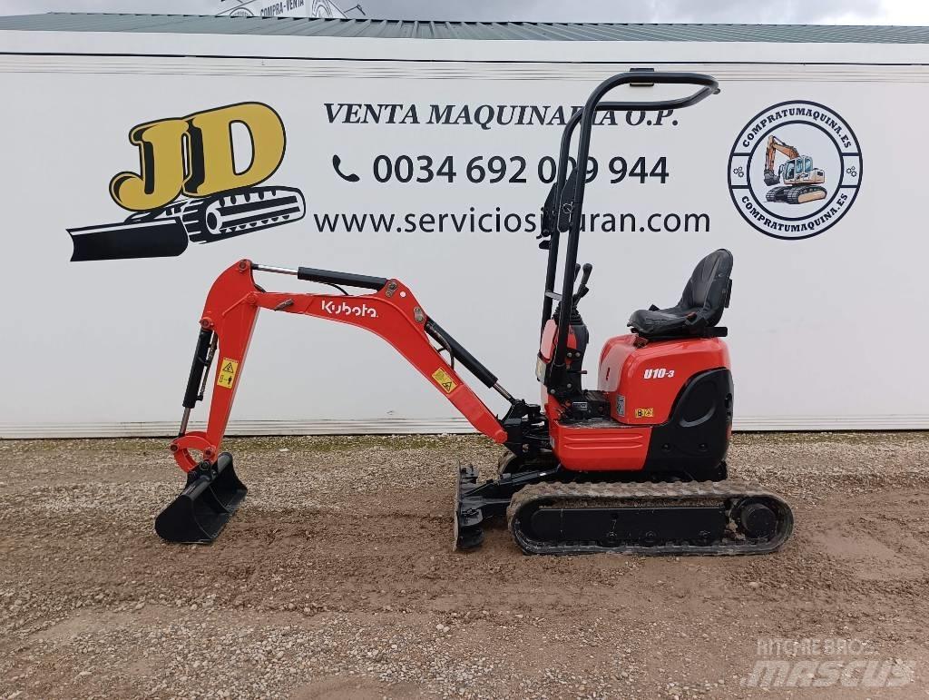 Kubota U 10-3 Mini excavators < 7t (Mini diggers)