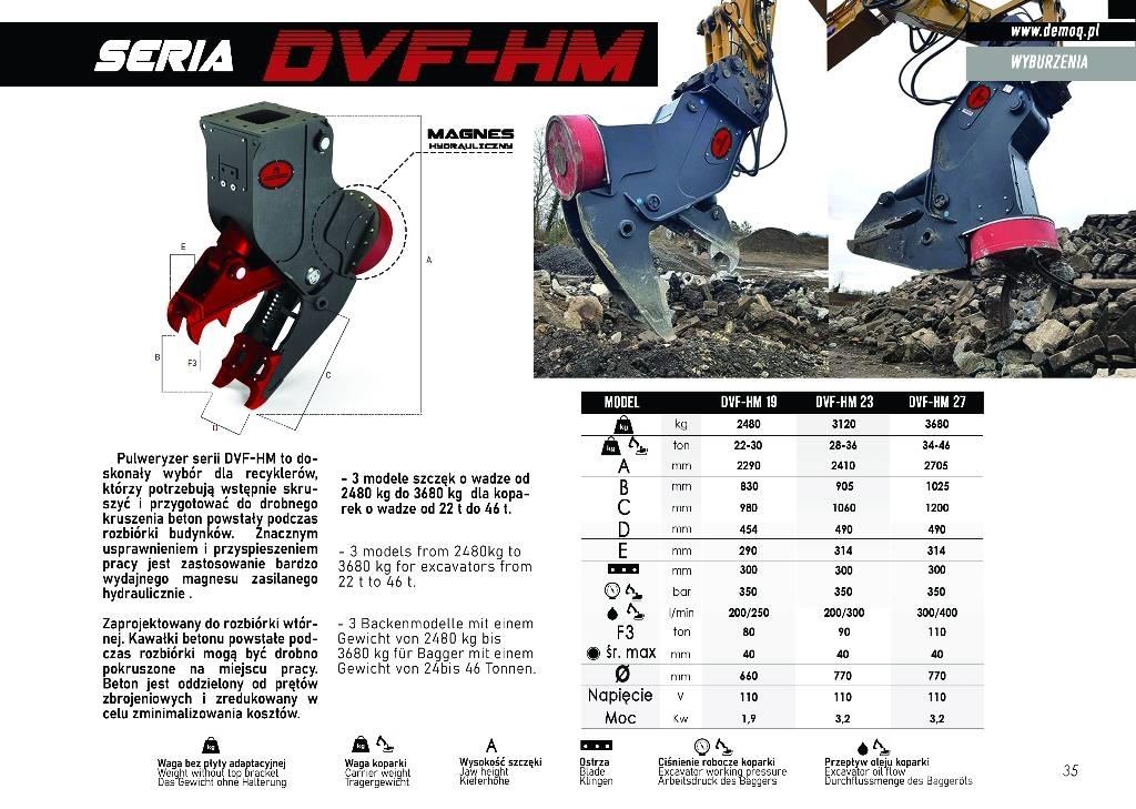  DEMOQ DVF23-HM Crushers