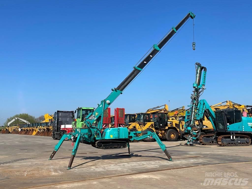 Maeda MC285C RMEH Track mounted cranes
