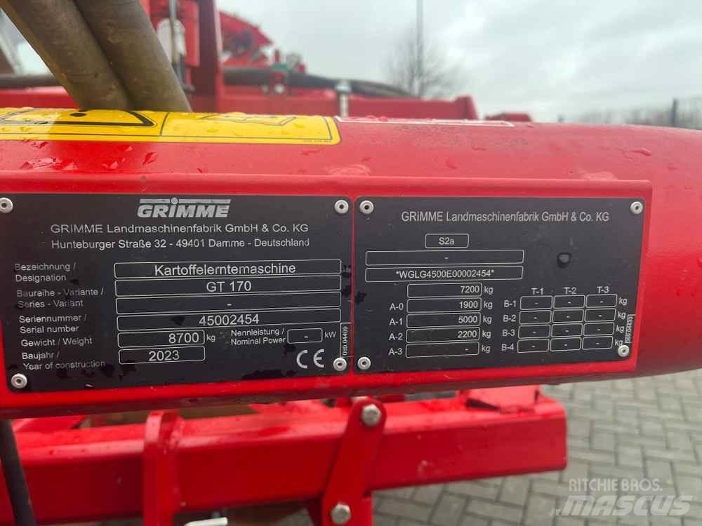 Grimme GT 170 Potato harvesters