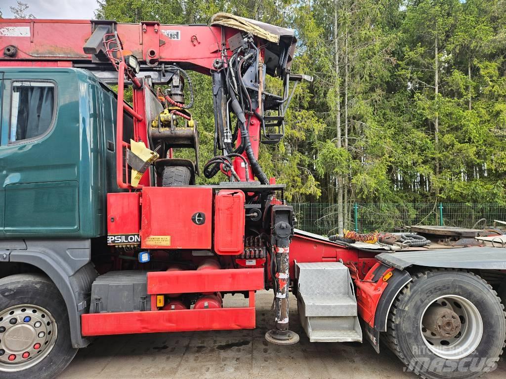 Scania R 560 Timber trucks