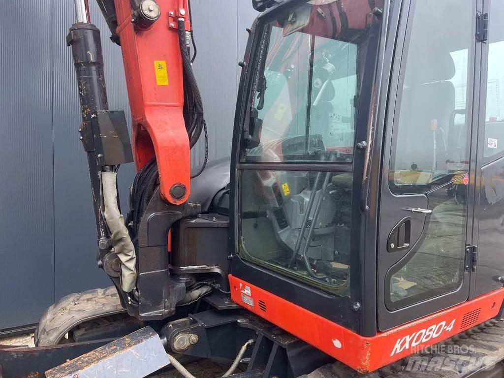 Kubota Kx080-4 Mini excavators  7t - 12t