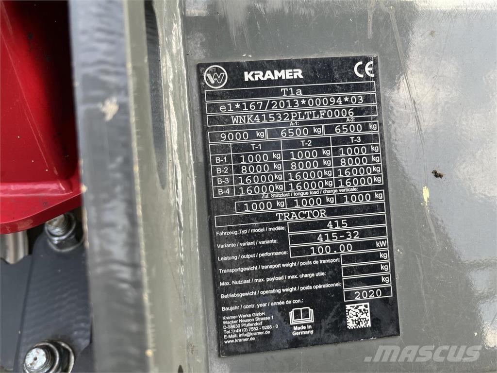 Kramer KT356 Telehandlers