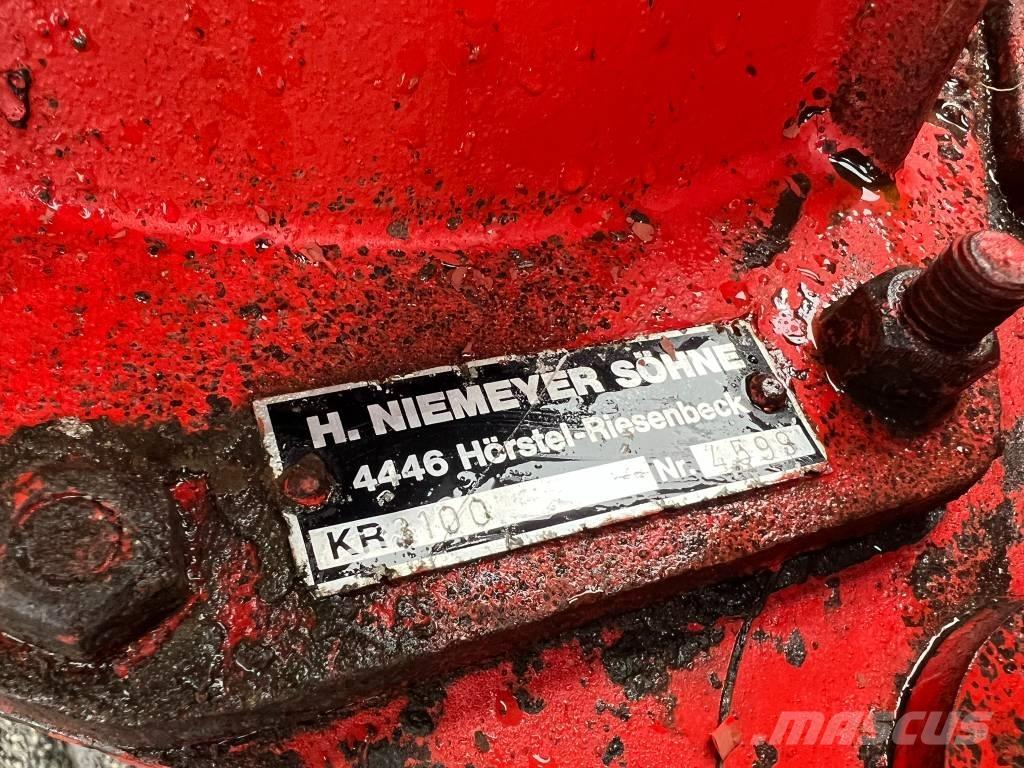 Niemeyer KR 3100 Power harrows and rototillers