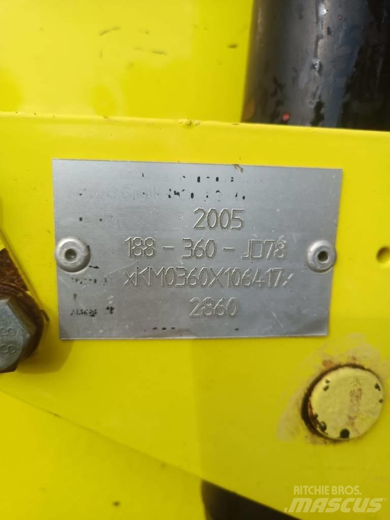 Kemper Champion 360 Combine harvester heads