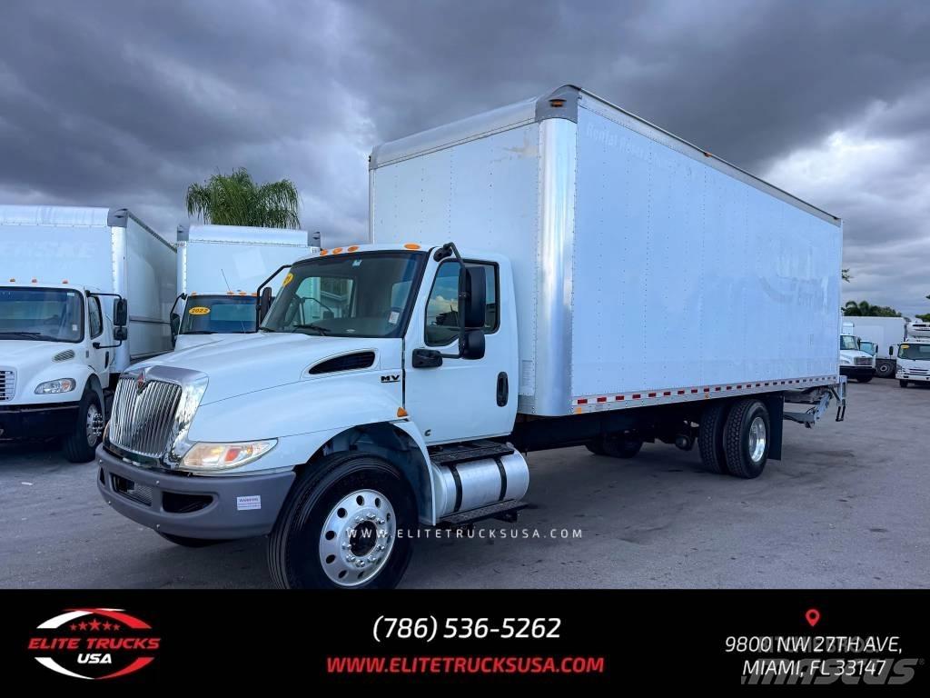 International MV607 Box trucks