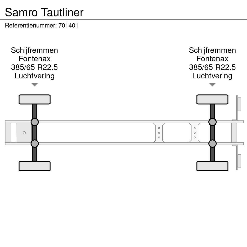 Samro Tautliner Curtain sider semi-trailers