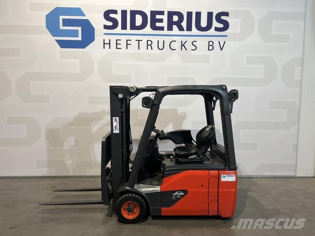Linde E16-02 Electric forklift trucks