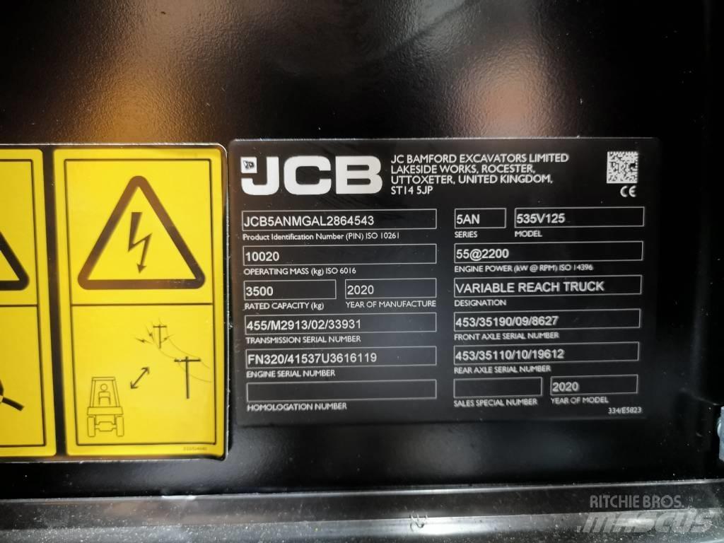 JCB 535 V 125 Telescopic handlers