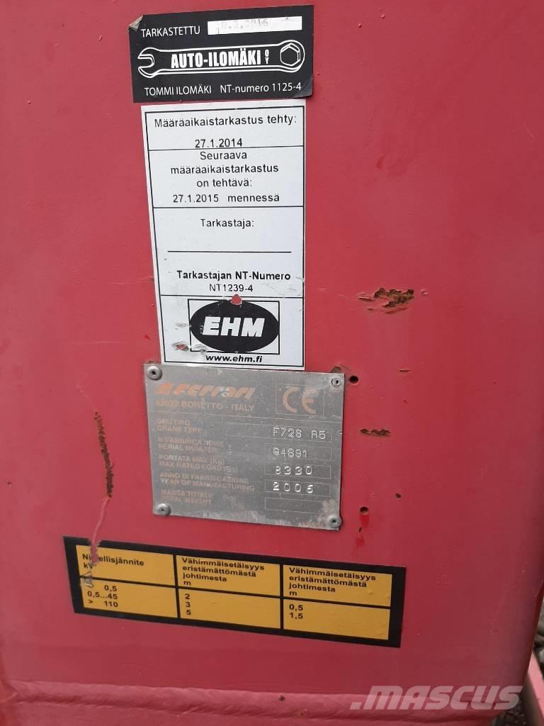 Scania R 124 Truck mounted cranes