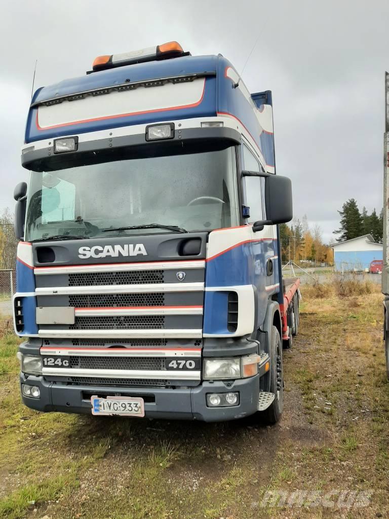 Scania R 124 Truck mounted cranes