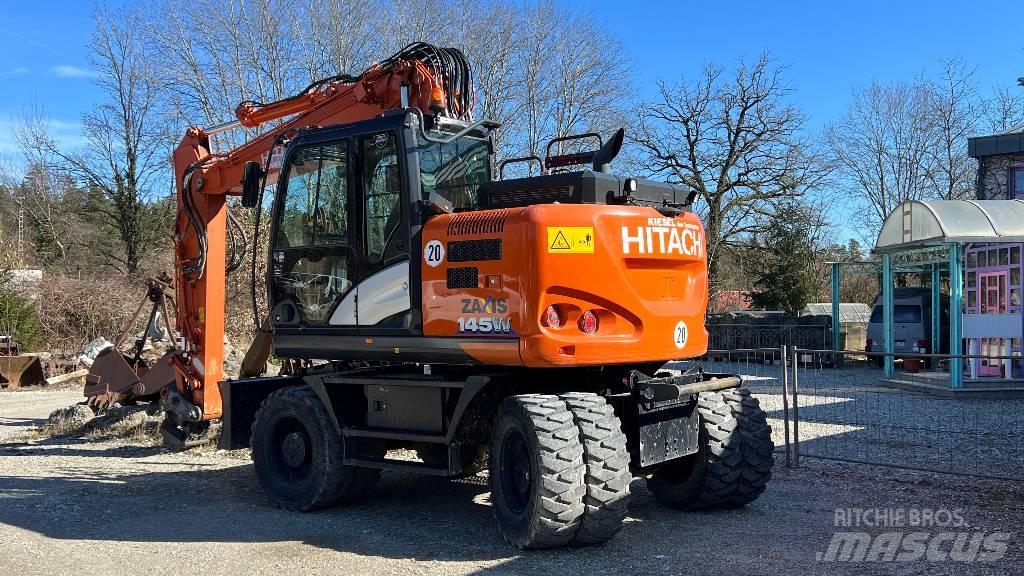 Hitachi ZX 145 W-6 Wheeled excavators