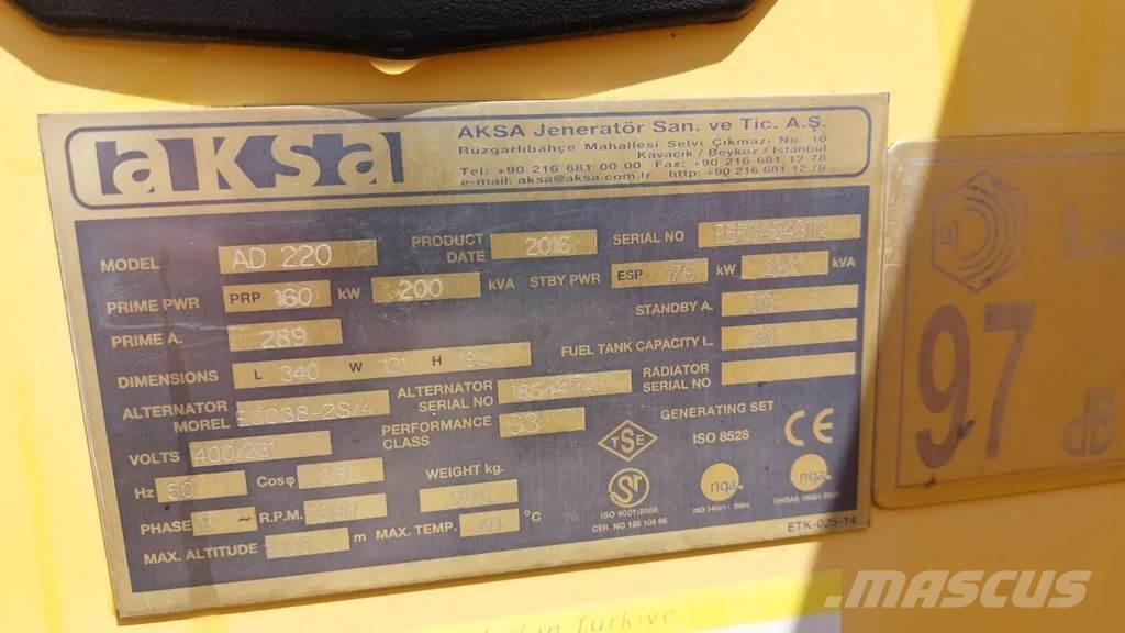 Doosan Aksa AD220 Other Generators