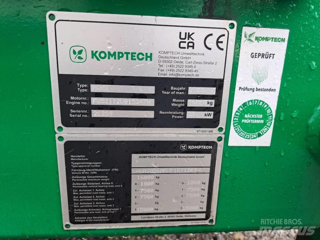 Komptech Maxx Mobile screeners