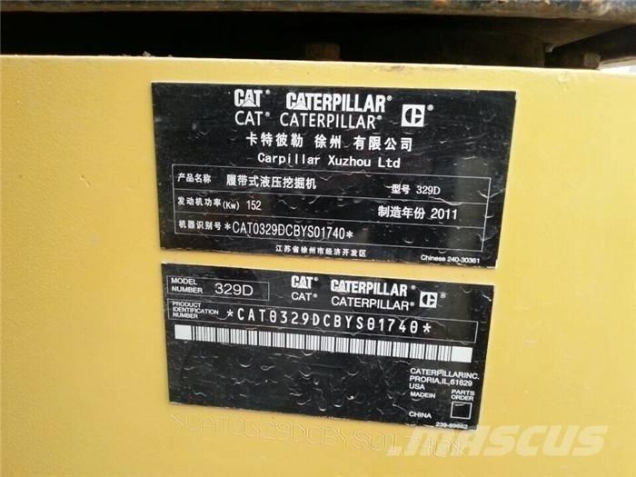 CAT 329 D L Crawler excavators