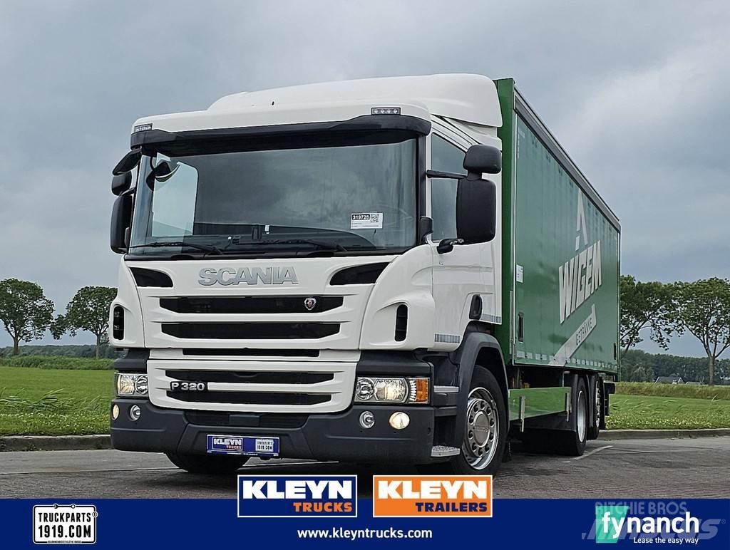 Scania P320 6x2*4 Curtain sider trucks