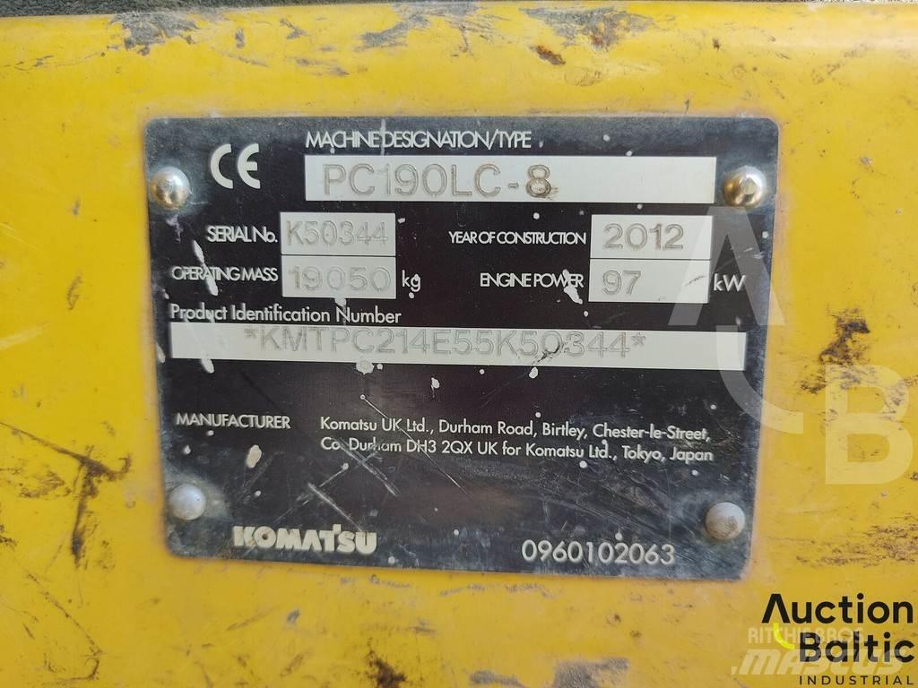 Komatsu PC190LC-8 Crawler excavators