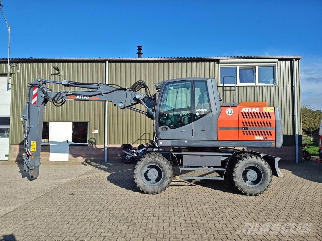 Atlas 150W Wheeled excavators