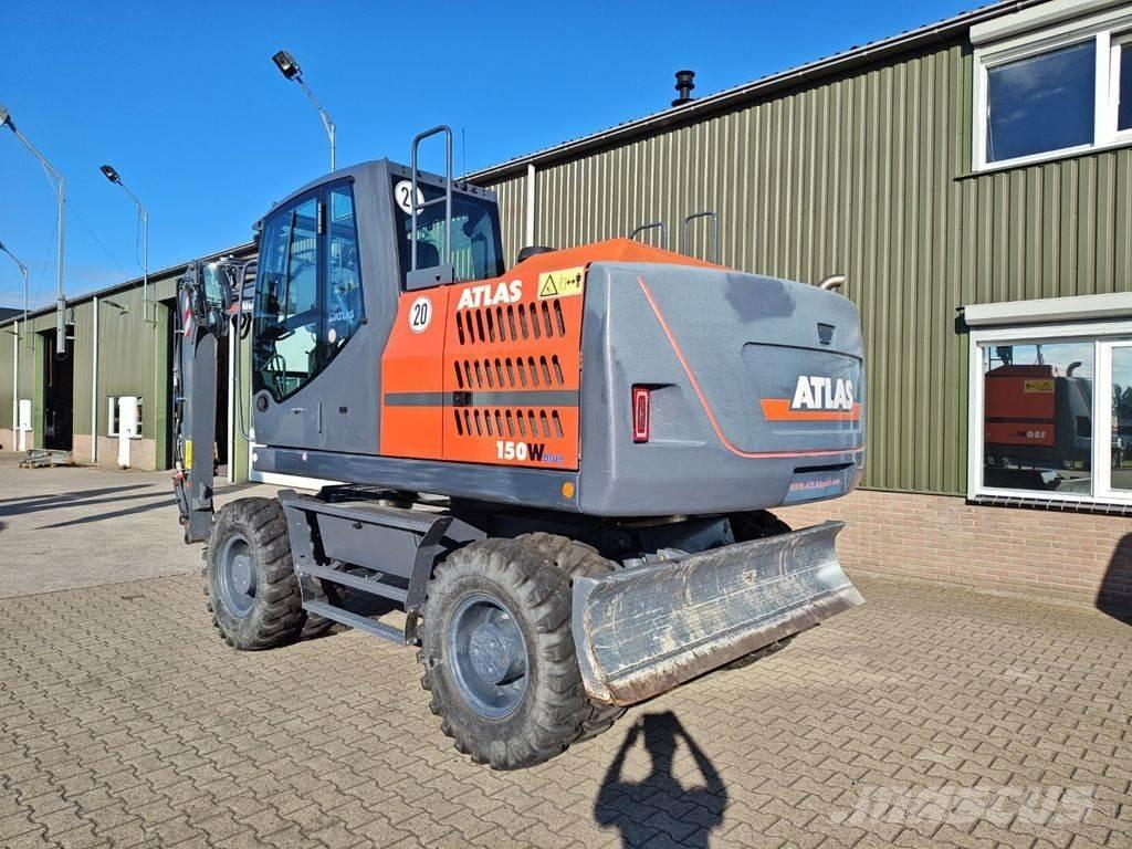 Atlas 150W Wheeled excavators