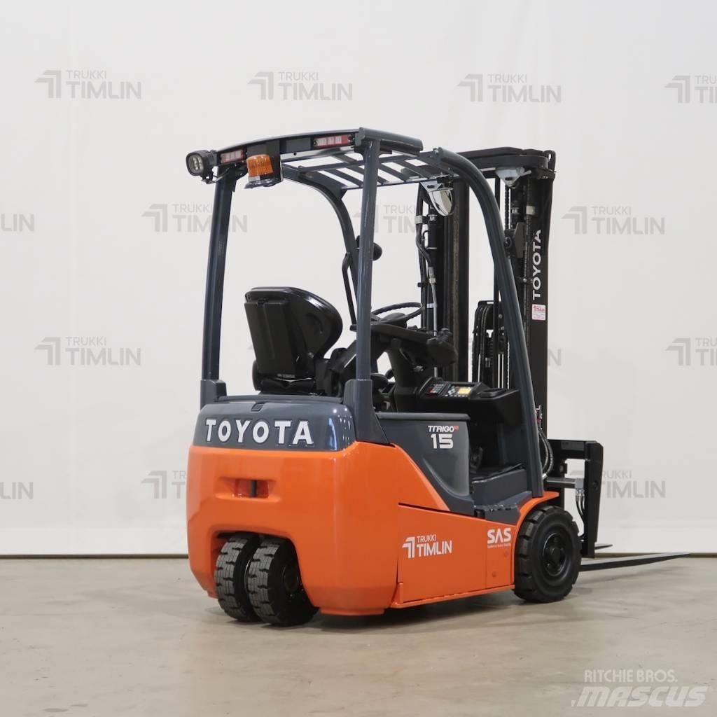 Toyota 8FBE15T Electric forklift trucks