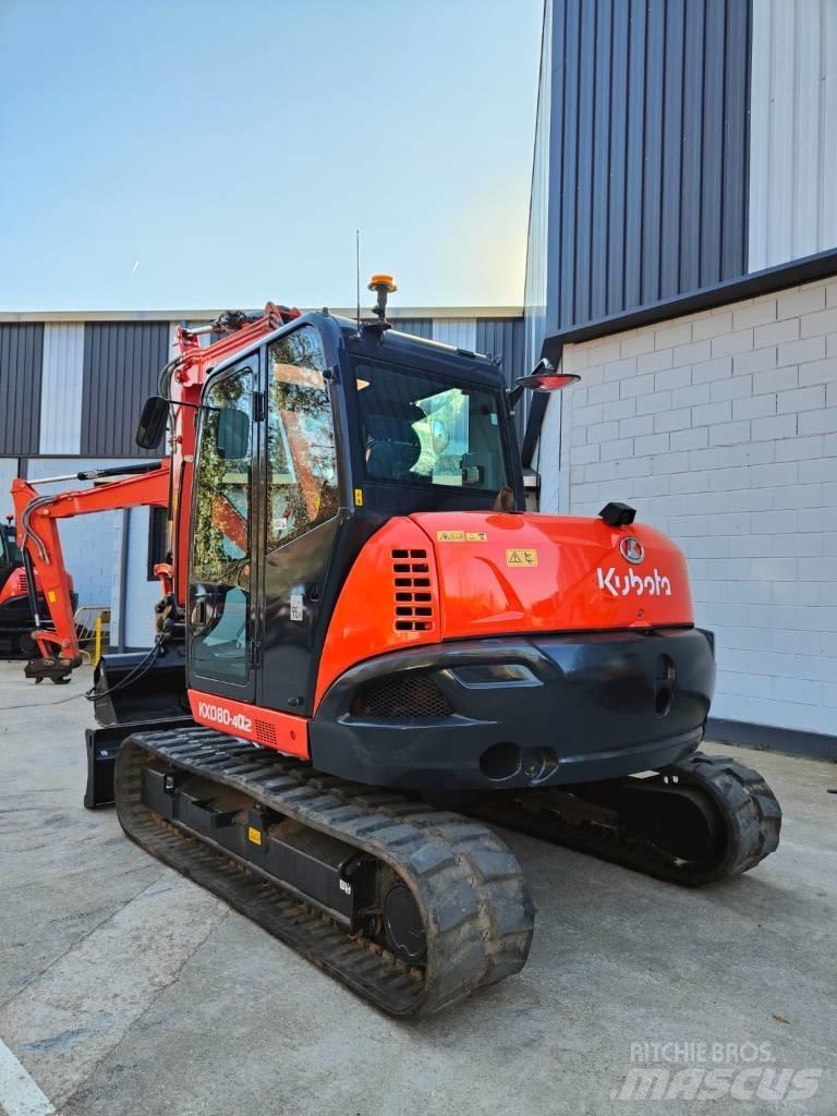 Kubota KX080-4a2 Mini excavators  7t - 12t
