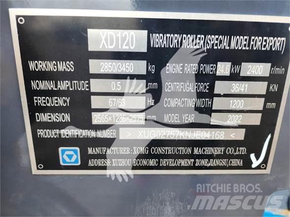 XCMG XD120 Single drum rollers