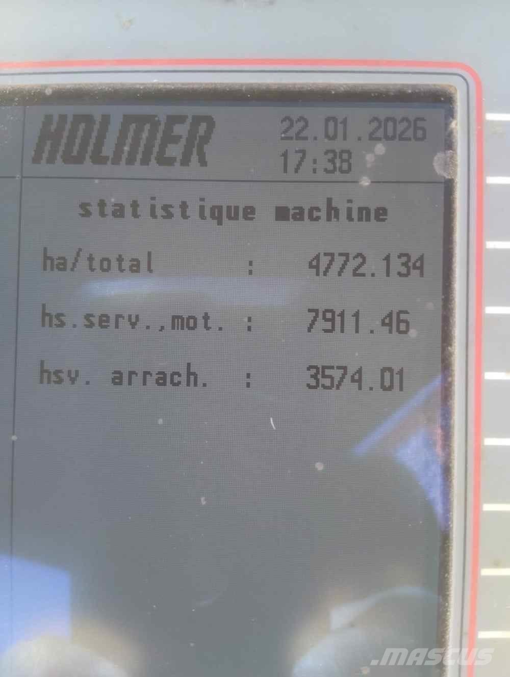 Holmer T2 Farm machinery