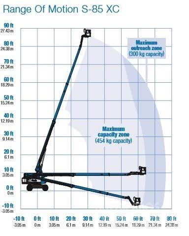Genie S-85 XC Articulated boom lifts