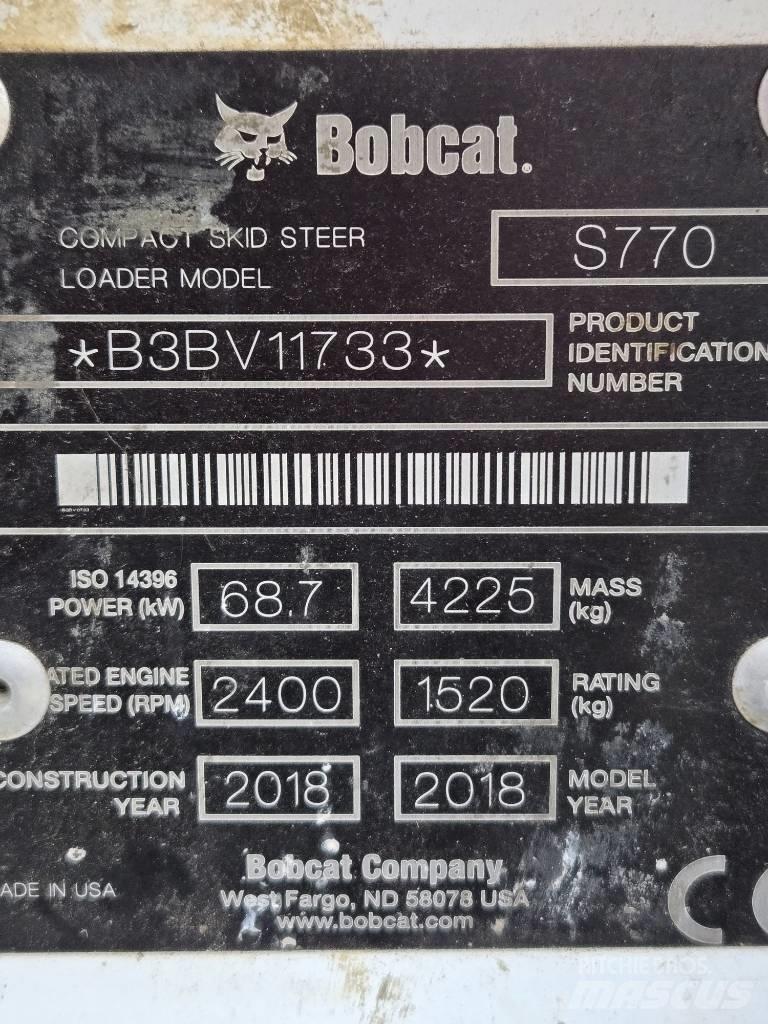 Bobcat S 770 Skid steer loaders