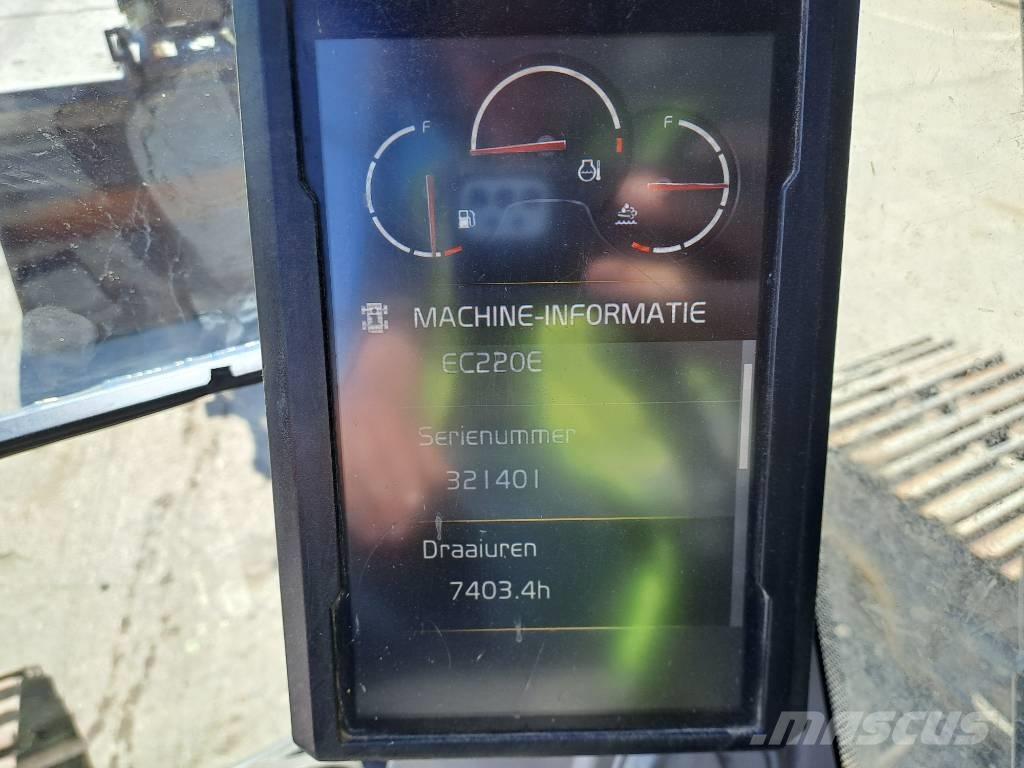 Volvo EC220EL Crawler excavators