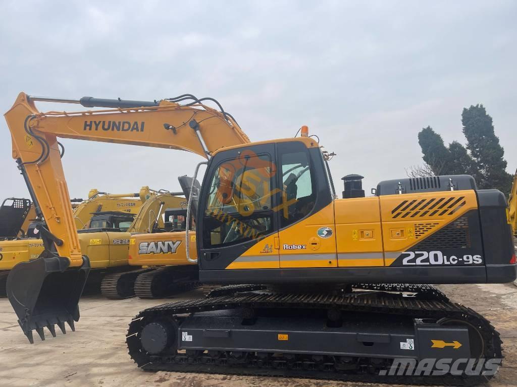 Hyundai R220-9s LC Crawler excavators