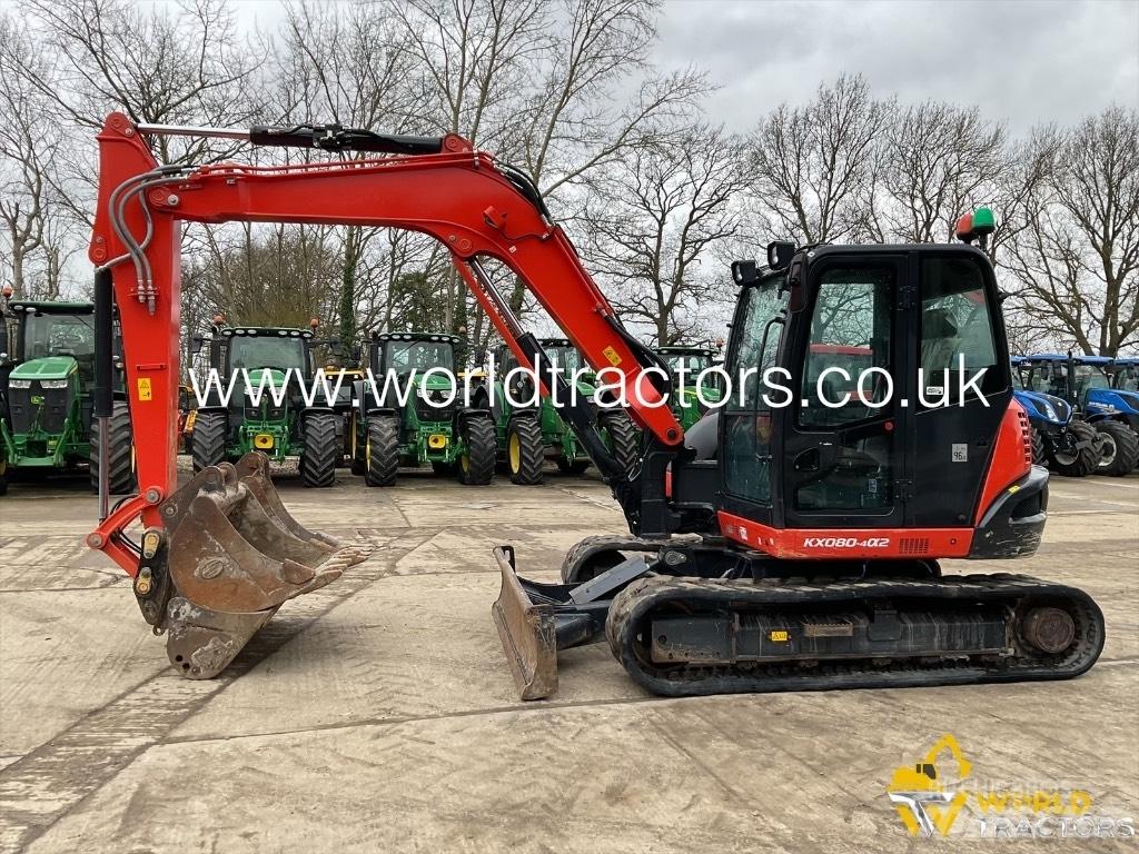 Kubota KX 080-4 Mini excavators  7t - 12t