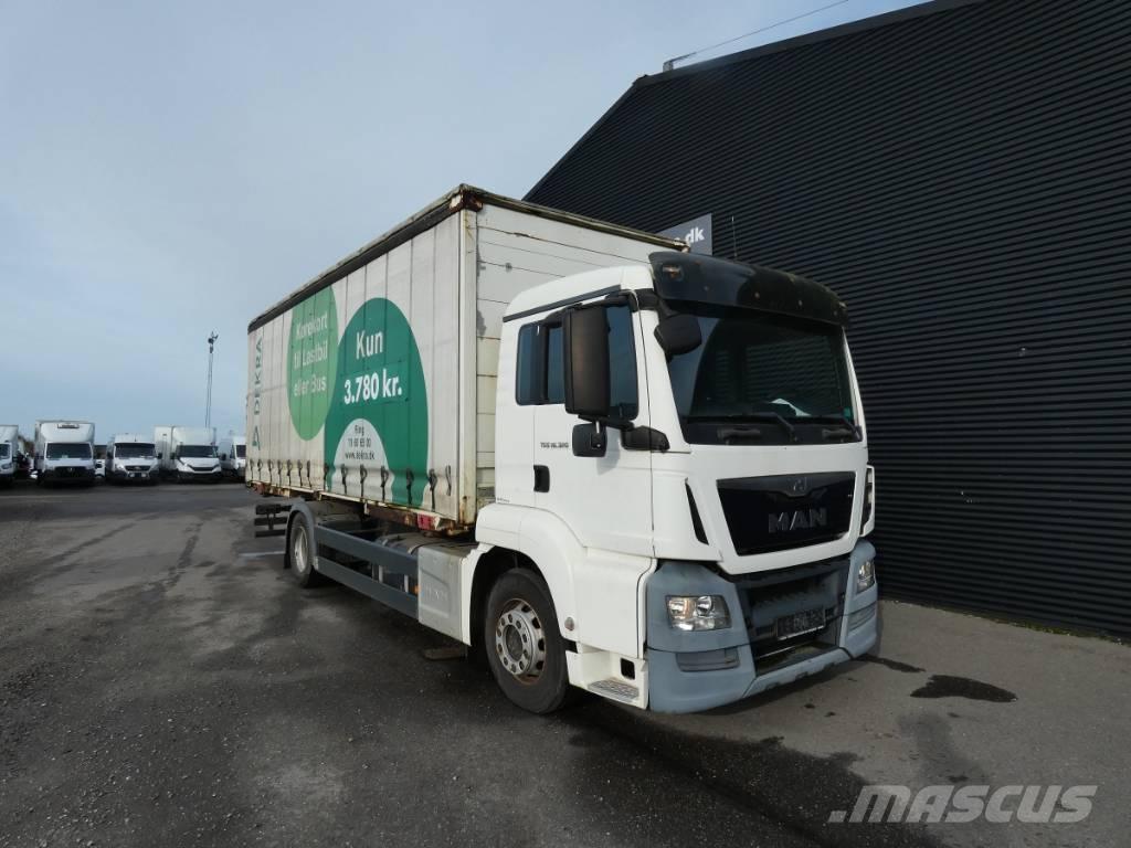 MAN TGS 18.320 Curtain sider trucks