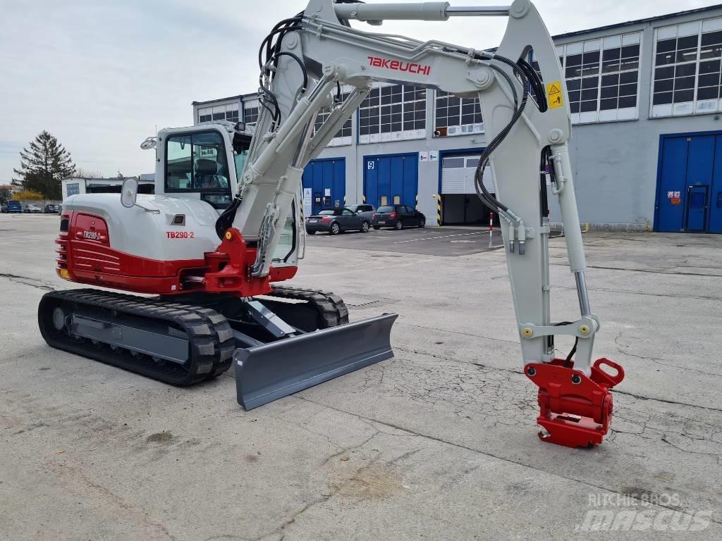 Takeuchi TB 290 CV Mini excavators  7t - 12t