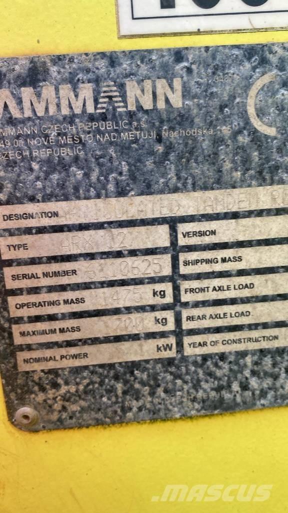 Ammann ARX 12 Twin drum rollers