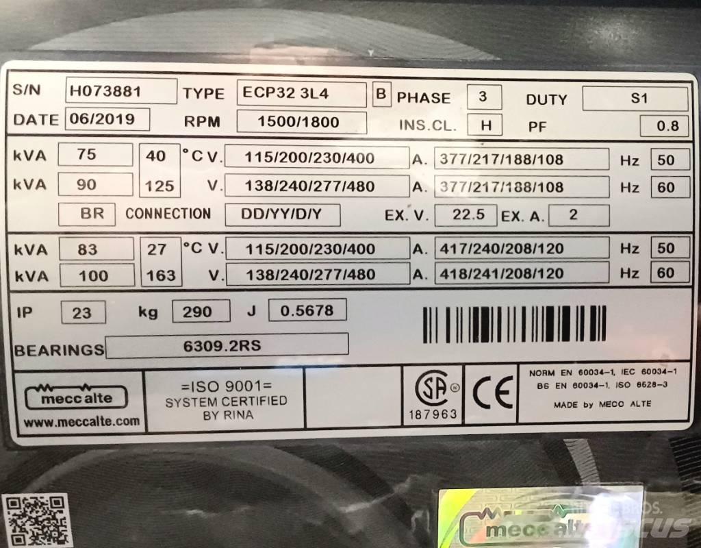  EPW 002 50kW Gas Generators