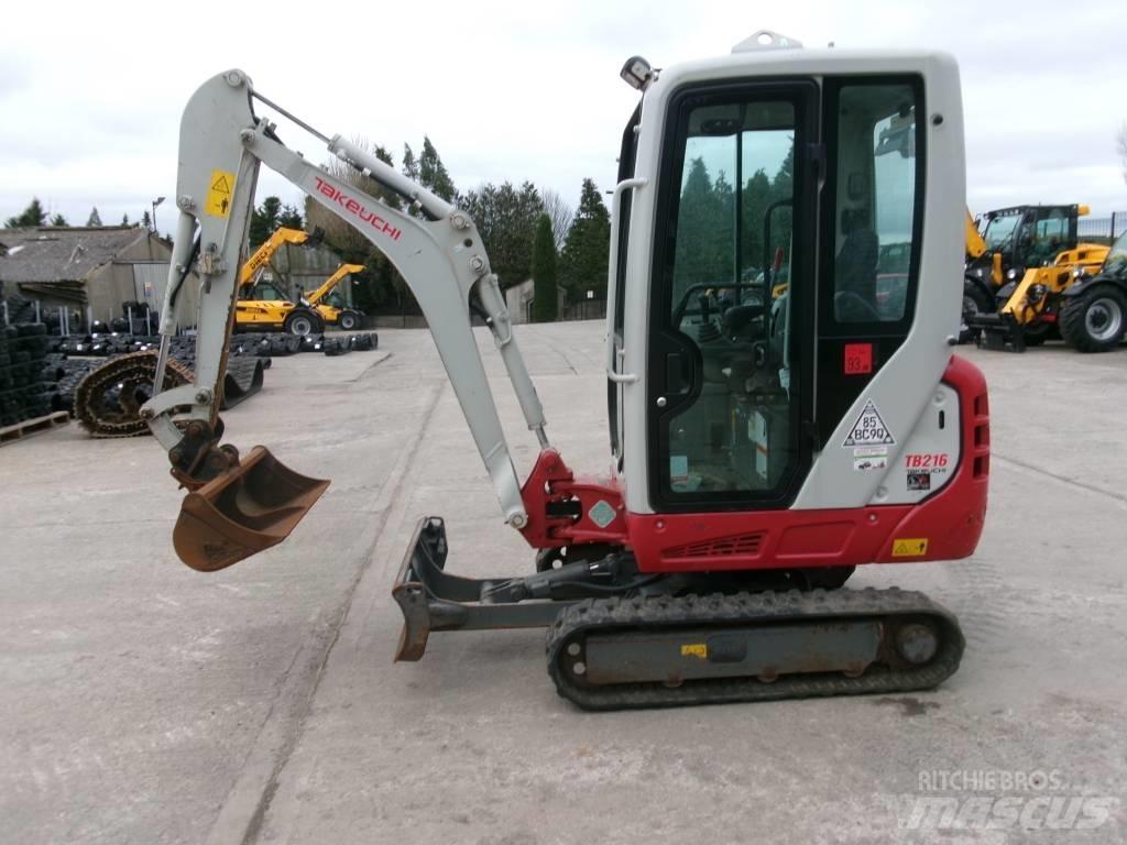 Takeuchi TB 216 Mini excavators < 7t (Mini diggers)