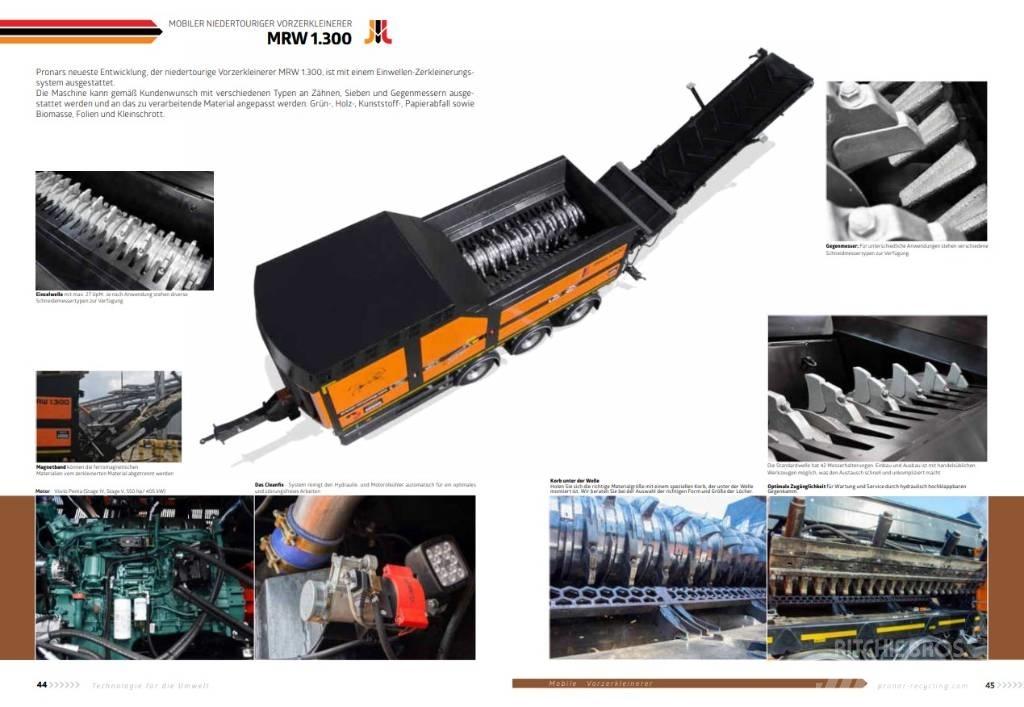 Pronar MRW 1300G Waste Shredders