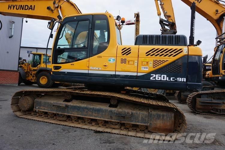 Hyundai R260LC-9A Crawler excavators