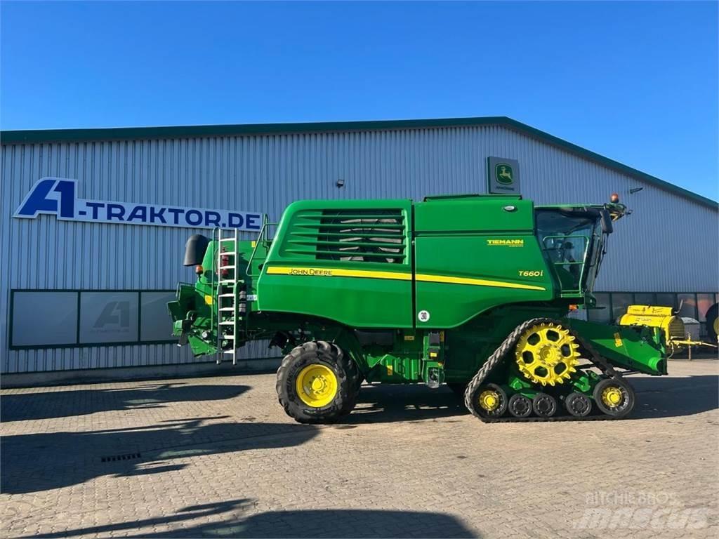 John Deere T660 Combine harvesters