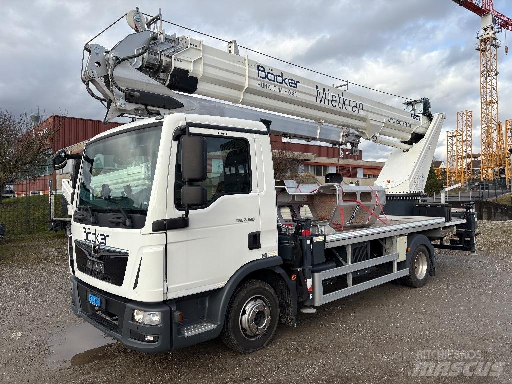 Böcker AK 37/4000 Rough terrain cranes