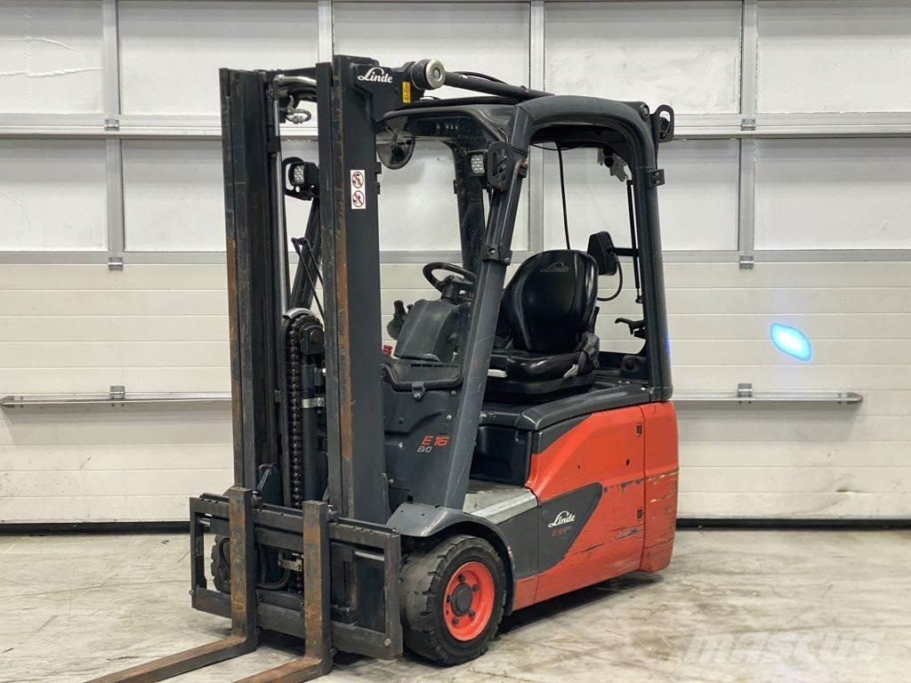 Linde E16C-02 Electric forklift trucks