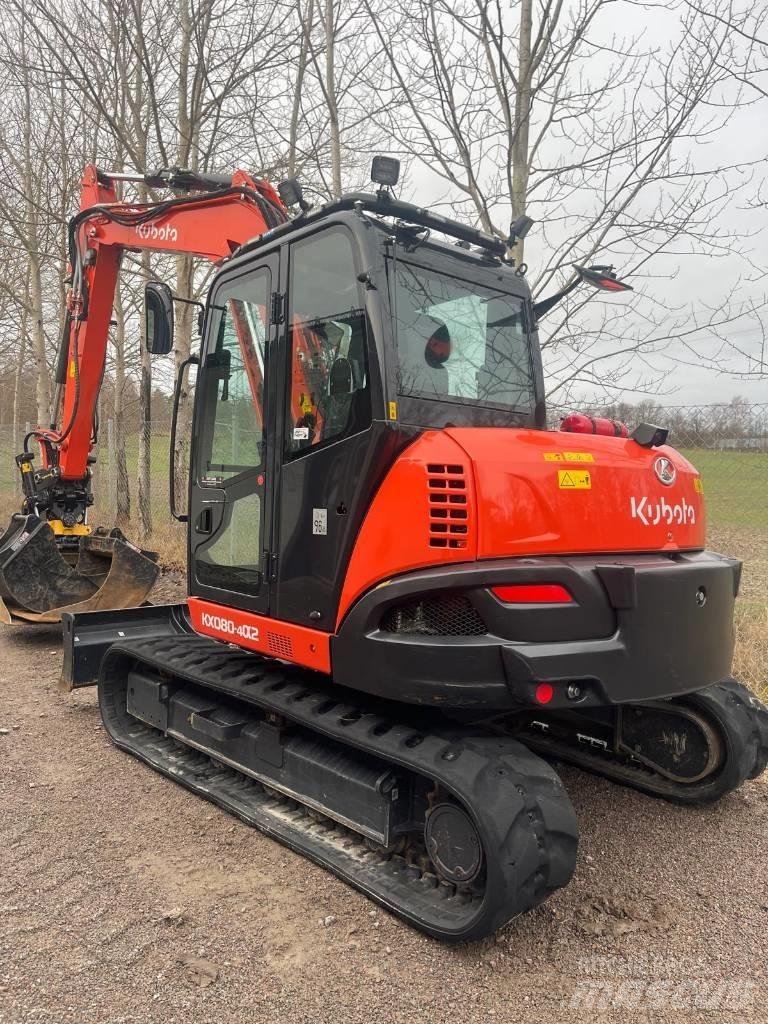 Kubota KX 080-4 Mini excavators  7t - 12t