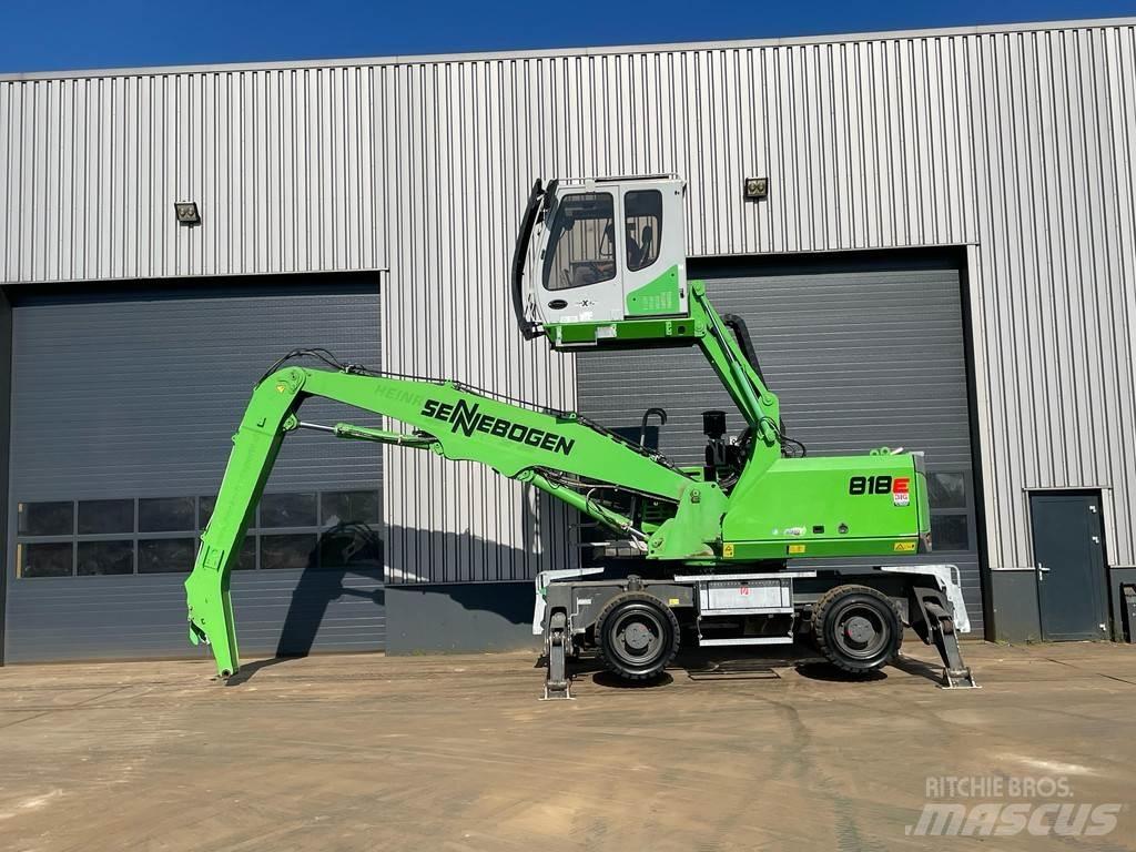 Sennebogen 818E Wheeled excavators