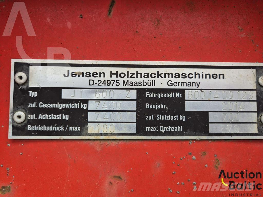 Jensen JT 600 Z Wood chippers