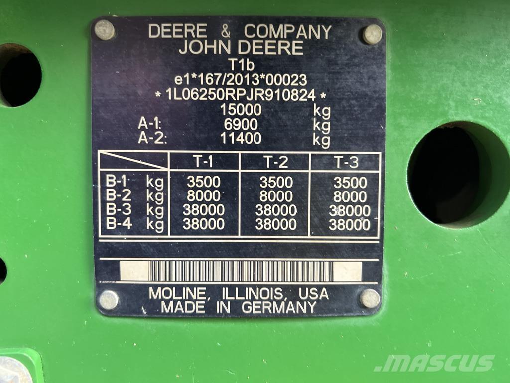 John Deere 6250R Tractors